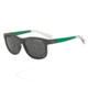 Armani Exchange AX4054S Single Vision Prescription Sunglasses AX4054S-819587-55 - Lens Diameter 55 mm, Frame Color Matte Olive