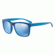 Armani Exchange AX4063S Single Vision Prescription Sunglasses AX4063S-821996-57 - Lens Diameter 57 mm, Frame Color Electric Blue/top Matte Blue