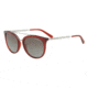 Armani Exchange AX4068S Single Vision Prescription Sunglasses AX4068S-82418E-55 - Lens Diameter 55 mm, Frame Color Transparent Ruby Red
