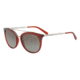 Armani Exchange AX4068SF Progressive Prescription Sunglasses AX4068SF-82418E-55 - Lens Diameter 55 mm, Frame Color Transparent Ruby Red