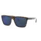 Armani Exchange AX4080S Progressive Prescription Sunglasses, 57mm, Matte Havana, AX4080S-802980-57-PRO