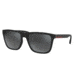 Armani Exchange AX4080S Progressive Prescription Sunglasses, 57mm, Matte Black, AX4080S-80786G-57-PRO