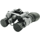 Armasight BNVD-40 1x27mm Dual-Channel Night Vision Binoculars, Powered By Pinnacle Gen 3 Ghost White Phosphor IIT, 40 Degree FOV, Gray, NSGNYX15M4G9DX2