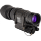 Armasight OPMOD PVS-14 Night Vision 1x26mm Monocular w/ 3x Magnifier, Gen 3, 72-81 lp/mm, Black, NAMPVS14OPG9D41
