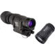 Armasight OPMOD PVS-14 Night Vision 1x26mm Monocular w/ 3x Magnifier, Gen 3, 72-81 lp/mm, Black, NAMPVS14OPG9D41