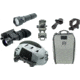 Armasight PVS-14 Gen 3 Multi-Purpose Night Vision Monocular, 1x, White Phosphor IIT, Black w/Team Wendy EXFIL LTP Bump Helmet Rail 3.0, Armasight Gray, M/L &amp; Wilcox AN/PVS-14 Arm Mount