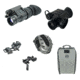 Armasight PVS-14/Sidekick Bundle, 2376 Gen 3 Ghost White Phosphor IIT NVM - Black, 640 TMM, M/L Helmet