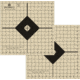 Armasight Thermal Zeroing Target, 15x15cm/6x6in, Pack of 20