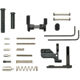 Armaspec AR10 Gun Builders Lower Parts Kit, SS/Black, ARM150-BLK