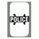 Armor Express Shield Logo/id Label - Riot/capture Shields, Clear, SHLOGORC
