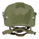 ArmorSource Aire II High Cut U.S. Army Next Generation Advanced Fully Loaded Combat Helmet, Cam Green, Large, 501G2LHCCGSU3LR3KV2