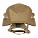 ArmorSource AS-200 NIJ IIIA Fully Loaded Ballistic Helmet, Regular Cut, Coyote Brown, Extra Large, 200XLRCCBSU3LR3KV2