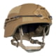 ArmorSource AS-200 Full Cut NIJ IIIA Fully Loaded Ballistic Helmet, Coyote Brown, Medium, 200MRCCBSU3LR3KV2