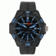 Armourlite Caliber Series Blue Watch With Rubber Band, Black/Blue, Small AL611