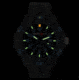 Armourlite Caliber Series Blue Watch With Rubber Band, Black/Blue, Small AL612