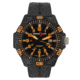 Armourlite Caliber Series Orange Watch With Rubber Band, Black/Orange, Small AL612