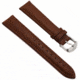 Armourlite Captain Field Watch Band - Leather, Brown, Silver Buckle, Small AL300BRW