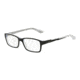 Arnette AN7034 Bifocal Prescription Eyeglasses, 53mm, Top Black On White-Crystal, AN7034-1007-53-BI
