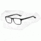 Arnette Arnette Holly Eyeglasses, Top Black On Crystal SV-AN7050-0152