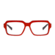 Arnette Bitrate Eyeglasses, Gloss Red/Black Frame-AN7084-0453
