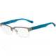 Arnette CONTEMPORARY AN6101 Progressive Prescription Eyeglasses, 53mm, Fuzzy Gunmetal, AN6101-663-53-PRO