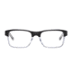 Arnette Cross Fade Eyeglasses, Black Translucent Frame-AN7087-0451