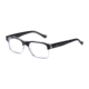 Arnette Cross Fade Eyeglasses, Black Translucent Frame-AN7087-0451