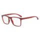 Arnette CUZ AN7132 Progressive Prescription Eyeglasses, 54mm, Transparent / Red, AN7132-2495-54-PRO