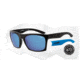Arnette Dibs Sunglasses - Matte Black w/ Extra Arms-Neon Blue Frame and Blue Mirror Lens AN4169-02
