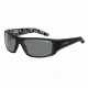 Arnette Hot Shot Progressive Prescription Sunglasses, Fuzzy Black Frame, Grey Lens-AN4182-05PR