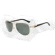 Arnette One Time Sunglasses - Gold w/ Black temple Frame and Grey/Green Lens AN3061-01