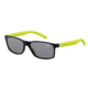 Arnette Slickster Progressive Prescription Sunglasses, Gloss Black/Neon Yellow Frame, Grey Lens-AN4185-05PR