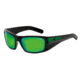 Arnette Two-Bit Bifocal Prescription Sunglasses, Gloss Black Frame, Citrus Chrome Lens-AN4197-02BI