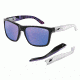 Arnette Witch Doctor Bifocal Prescription Sunglasses, Gloss Black/Purple Frame, Purple Mirror Lens-AN4177-12BI