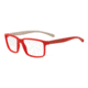 Arnette YO! AN7157 Prescription Eyeglasses, 55mm, Matte Red, AN7157-2564-55-SV