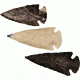 Arrowhead Assortment, M, 2.5 INCH AGATE SIZE