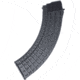Arsenal Inc Circle 10 AK-47 Rifle Magazine, 7.62x39mm, 40 Round, Black, 1 Pack, Polymer, M-47W40-40RD