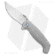 Artisan Cutlery Kami Folding Knife, 3.78in, CPM S35VN Stainless Steel, Drop Point Blade, Titanium Gray Handle, Steel/Gray, 8.43in, BHQ-203106
