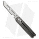 Artisan Cutlery Kinetic-Tool Automatic Butterfly Knife, 4.00in, 8Cr13MoV Stainless Steel, Tanto Blade, Carbon Fiber Black Handle, Steel/Black, 9.625in, BHQ-94499