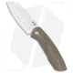 Artisan Cutlery Prime Folding Knife, 3.00in, CPM-S90V, Sheepsfoot Blade, Micarta OD Green Handle, Steel/OD Green, 7.00in, BHQ-203075