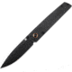Artisan Cutlery Sirius Folding Knife by Ray Laconico, 4.5in Closed, 3.5in, AR-RPM9, Black PVD Coated Drop Point Blade, Black G10 Handle, 1849P-BBK