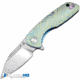 Artisan Cutlery Wren Folding Knife, 3.00in, CPM S35VN Stainless Steel, Clip Point Blade, Titanium Blue/Gold Handle, Steel/Blue/Gold, 7.50in, BHQ-102887