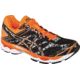 Asics Gel-Cumulus 16 Lite-Show Road Running Shoe - Men's-Onyx/Blk/Orange-Medium-10 US