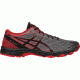 Asics Gel-FujiLyte Trail Running Shoe - Men's-Carbon/Black/Vermilion-Medium-10.5