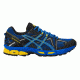 Asics Gel-Kahana 8 Trail Running Shoe - Men's-Directorie Blue/Vibrant Yellow/Black-Medium-9