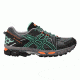 Asics Gel-Kahana 8 Trail Running Shoe - Women's-Black/Ice Green/Hot Orange-Medium-7.5