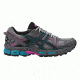 Asics Gel-Kahana 8 Trail Running Shoe - Women's-Black/Island Blue/Pink Glow-Medium-6.5