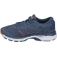 Asics GEL-Kayano 24 Road Running Shoes - Women's, Smoke Blue/Dark Blue/Canteloupe, Wide, 10 US T7A5N.5649-10