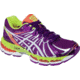 Asics Gel-Nimbus 15 Road Running Shoe - Women's-Wine/White/Yellow-Medium-10 US