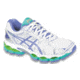 Asics Gel-Nimbus 16 Road Running Shoe - Women's-White/Periwinkle/Mint-Medium-6 US